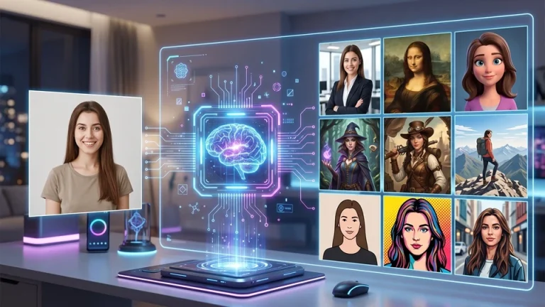ساخت عکس پروفایل با هوش مصنوعی