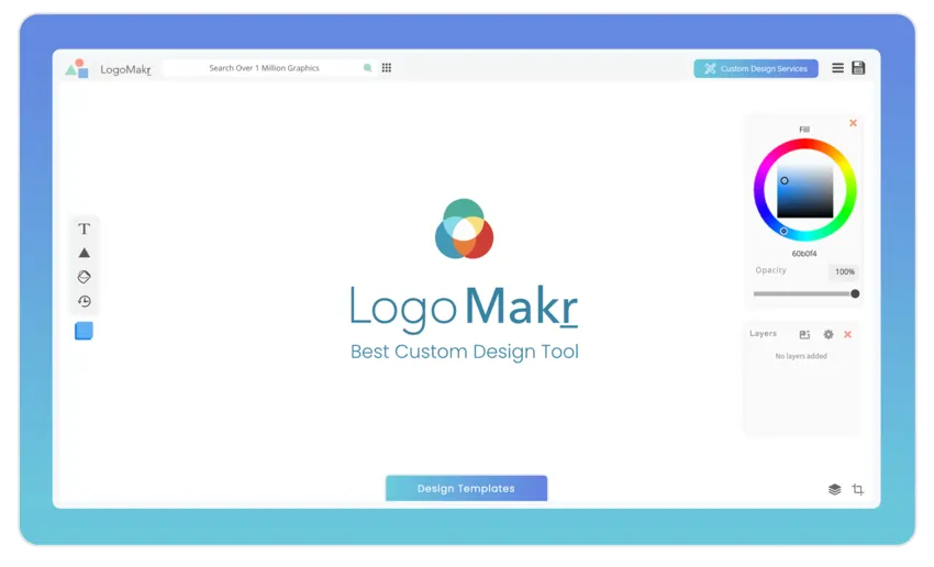 بهترین سایت طراحی لوگو با هوش مصنوعی LogoMakr