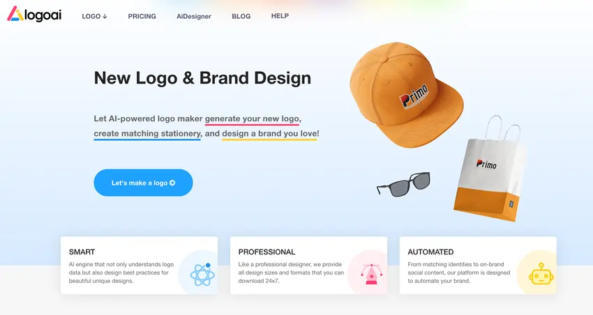 لوگو ساز هوش مصنوعی logoai