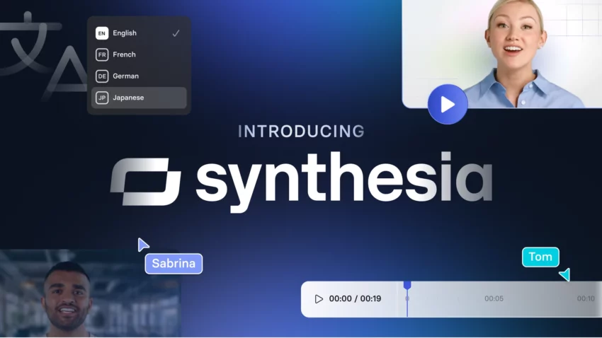 Synthesia تولید ویدئو با آواتارهای هوش مصنوعی