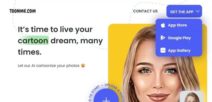 تبدیل عکسهای واقعی به شخصیتهای کارتونی با ToonMe