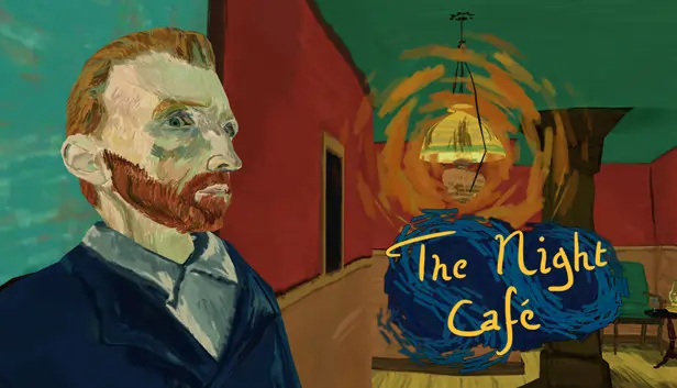 نقاشی با هوش مصنوعی night cafe